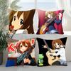 Юи Хирасава Аниме K-ON! Наволочка для диванной подушки, чехол для подушки, украшение для комнаты и дома.