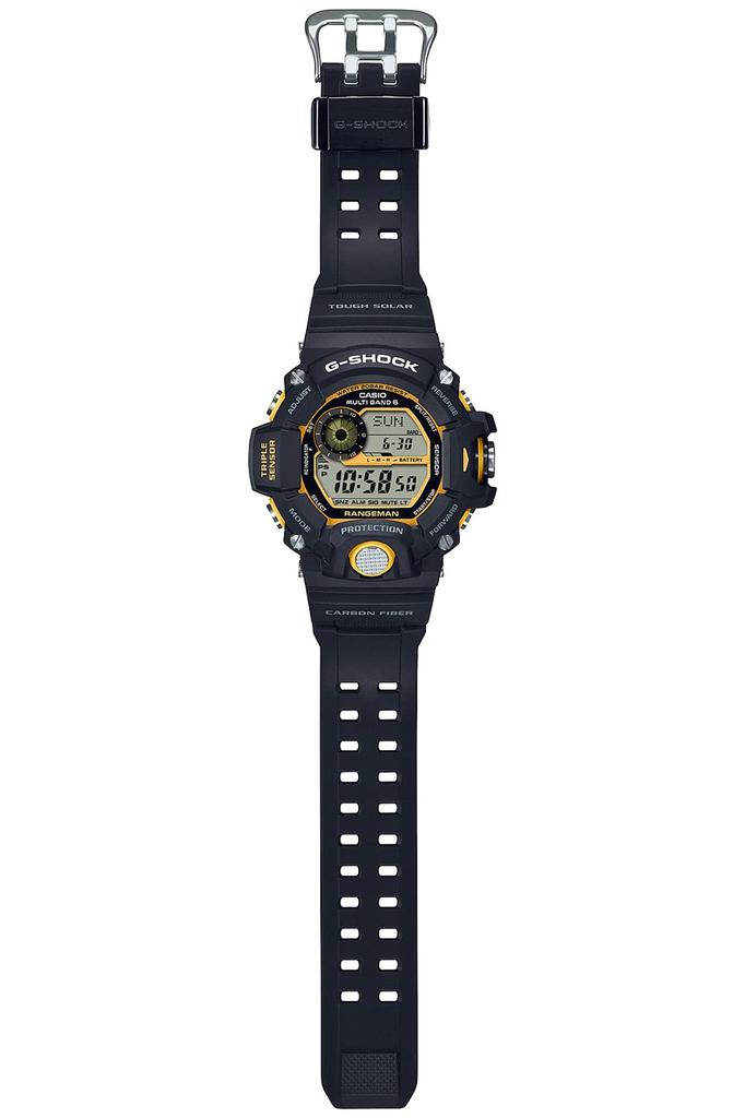 Casio RANGEMAN Solar Watch G-SHOCK Radio-Controlled GW-9400YJ-1JF Men's Black/Yellow