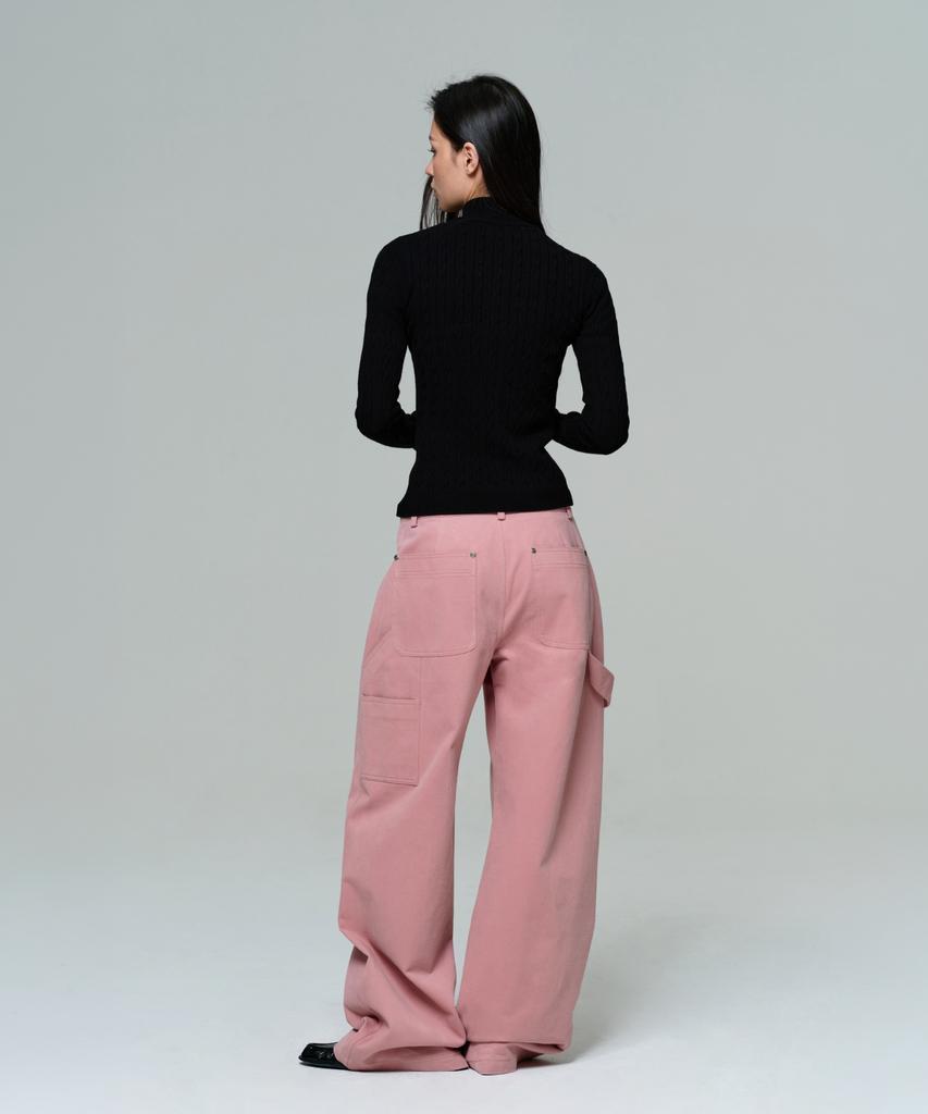 ERA Women Wide Carpenter Pants - Dusty Pink