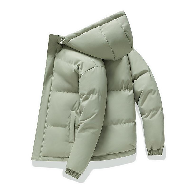 Зимняя мода универсальная мужская повседневная свободная универсальная плотная куртка