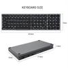 Foldable Bluetooth Keyboard with Numeric Keypad Rechargeable Folding Keyboard for IOS Windows Android Phone Tablet Laptop