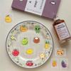 50Pcs/Set Wrapped Candy. Fruit Emoji PET Stickers Waterproof DIY Fashion Doodle Decals Stickers