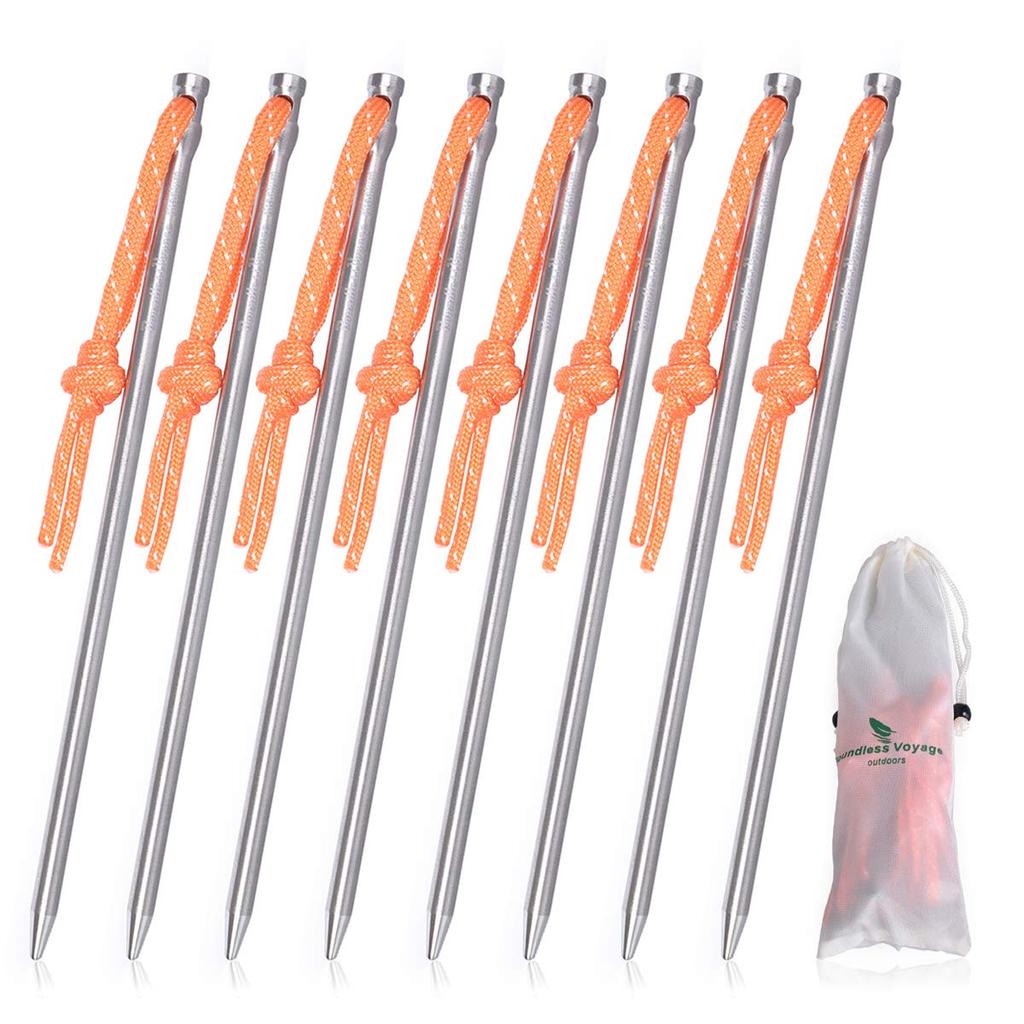 Безграничное Путешествие Палатка Набор или Титановая Наружная Палатка для Жестких и Тенты Части Ti4005P Части, 4, 8, 12, Ультра-Твердый, Износостойкий Сплав, Снаряжение,