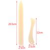 2Pcs Bone Folder Craft Tools Leather Scoring Folding Creasing Paper Accessory