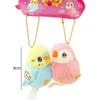 Stuffed Animal Parrot Keyring Cute Bird Bird Pendant Plush Magnetic Keychain  Friend Couple