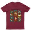 Christmas Is In The TShirt Unisex Gift Retro Seasonal Funny Xmas Santa Unisexs