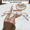 Women's Glasses Cat Eye Metal Eyeglasses Frame Optical Myopia Glasses Blue Light Blocking Transparent Computer Glasses Lentes