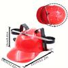 With straw Outdoor Beer Hat Hat Type Drinking Helmet Creative Beer Beverage Hat