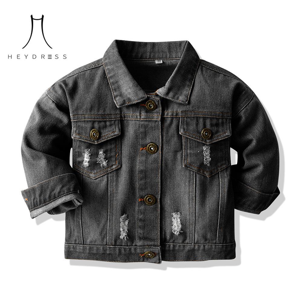 Корейский стиль, разноцветная короткая джинсовая одежда с принтом тай-дай, новая детская джинсовая куртка с длинными рукавами и лямками