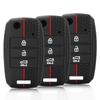 Silikon Avtomobil Kaliti G'ilofi Qopqog'i KIA RIO 3 K2 K3 K4 K5 Sportege Picanto Optima Soul Ceed Sorento Forte Stinger Cerato uchun