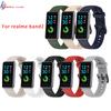 Silicone WatchBand For Realme Band 2 Smart Bracelet Official Watch Strap Replacement WristStrap For Realme Band2 Wristband