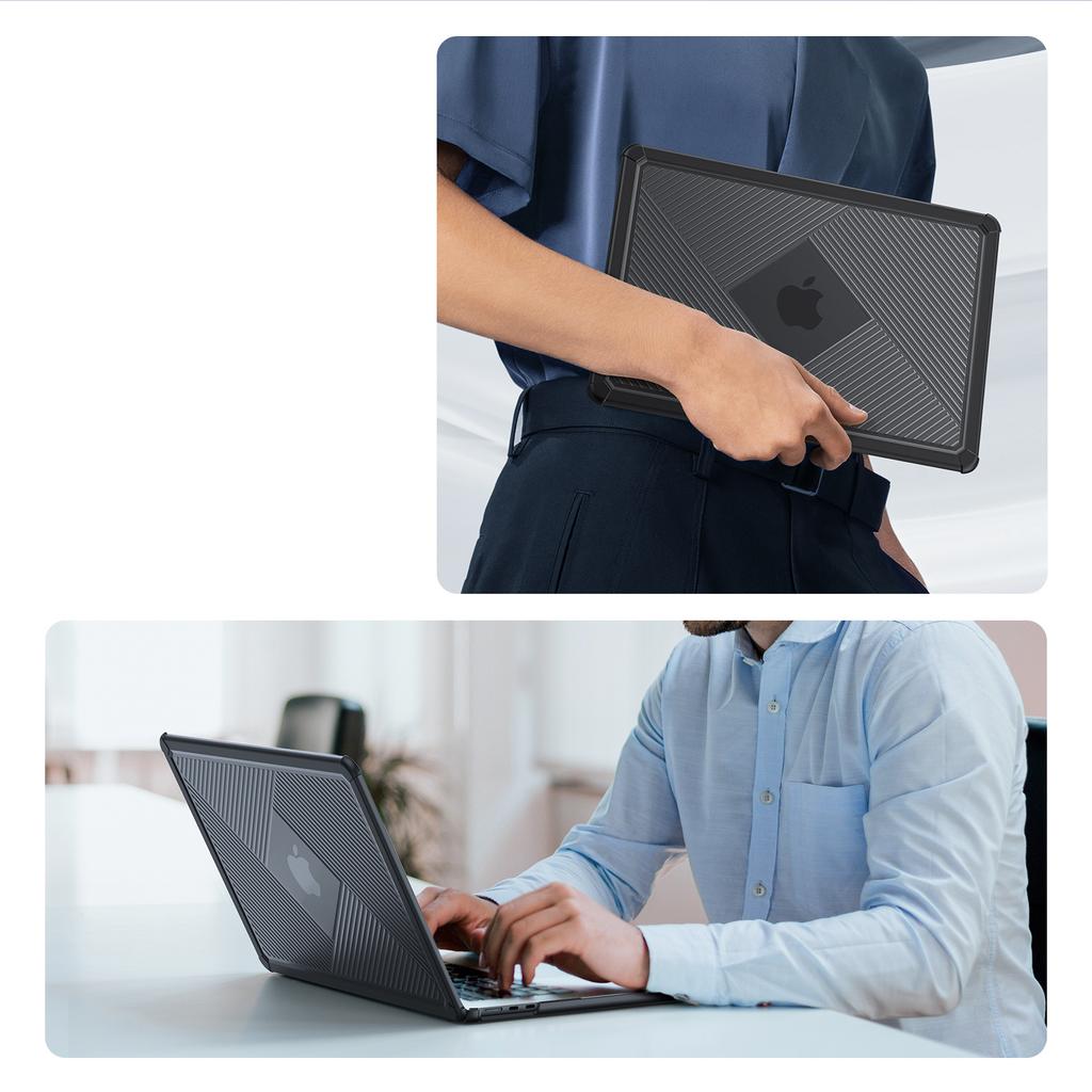 DUX DUCIS LCGH Series for Macbook Air 13 Inch (2020)/(2018) Case Full Protection Laptop Protective Cover