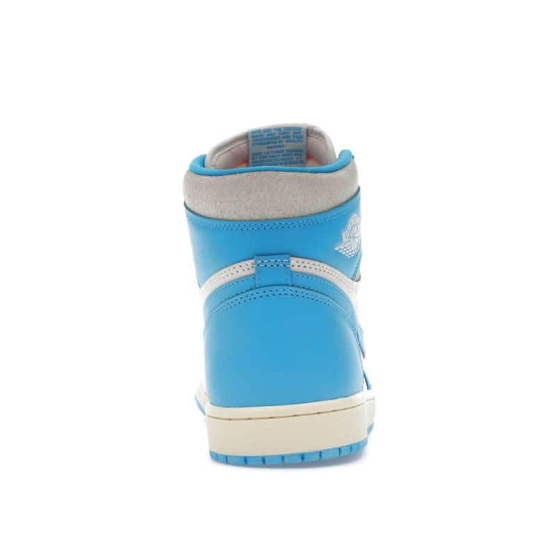 Кроссовки Air Jordan 1 Retro High OG UNC Reimagined Unisex, темно-синие, парусно-голубые, DZ5485-402