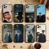 Чехол для телефона T-Thomas S-Shelby Cool для iPhone 17,16,15,14,13,12,11 Plus,Pro Max, Мягкий силиконовый черный чехол