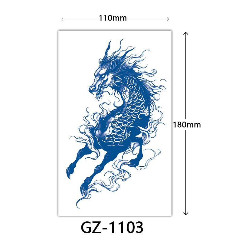 Соковые тату-наклейки, Растительные тату-наклейки, Полуперманентные тату-наклейки с английскими буквами Тату