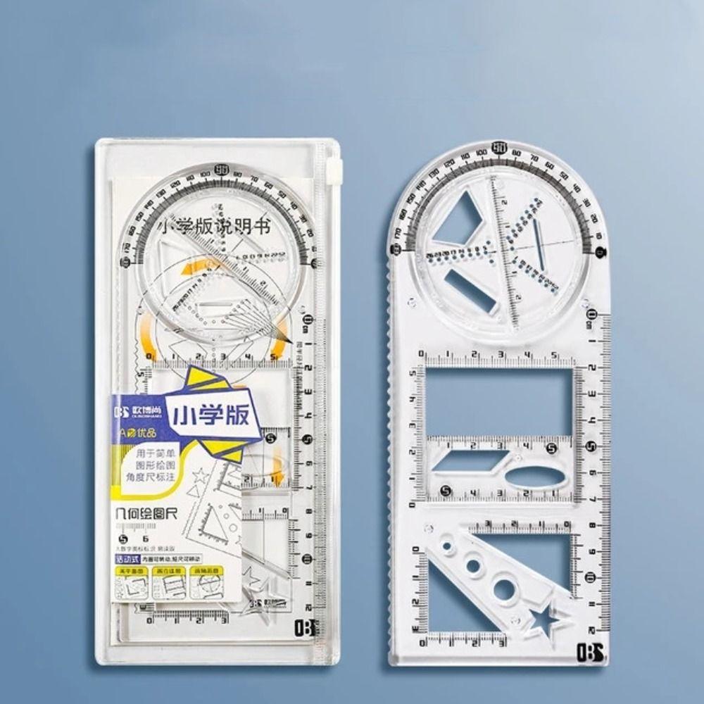 Drawing Rulers Geometric Ruler Mathematics Drawing Template Mathematics Ruler  Student Use