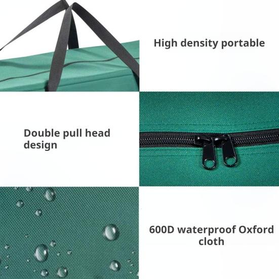 Водонепроницаемая сумка для хранения рождественской елки с усиленной ручкой, застежкой-молнией, большой вместимостью, влагостойкостью