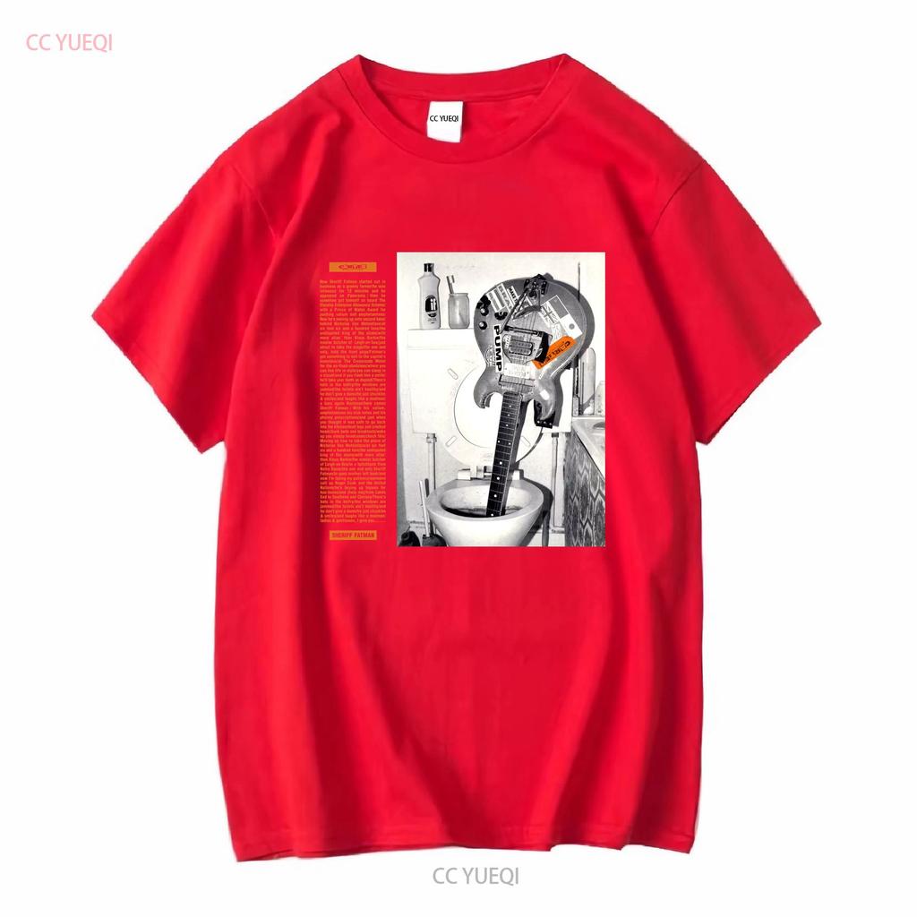 Carter USM Футболка Шериф Толстый Унисекс винтажная Стиранная Повседневная Удобная мода Эластичный мужской Немного Верх Для Повседневной Носки