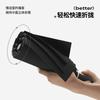 New Three-fold 10-bone Automatic Umbrella, No-folding Umbrella, Wind-resistant Large Men's Easy-to-collect Umbrella