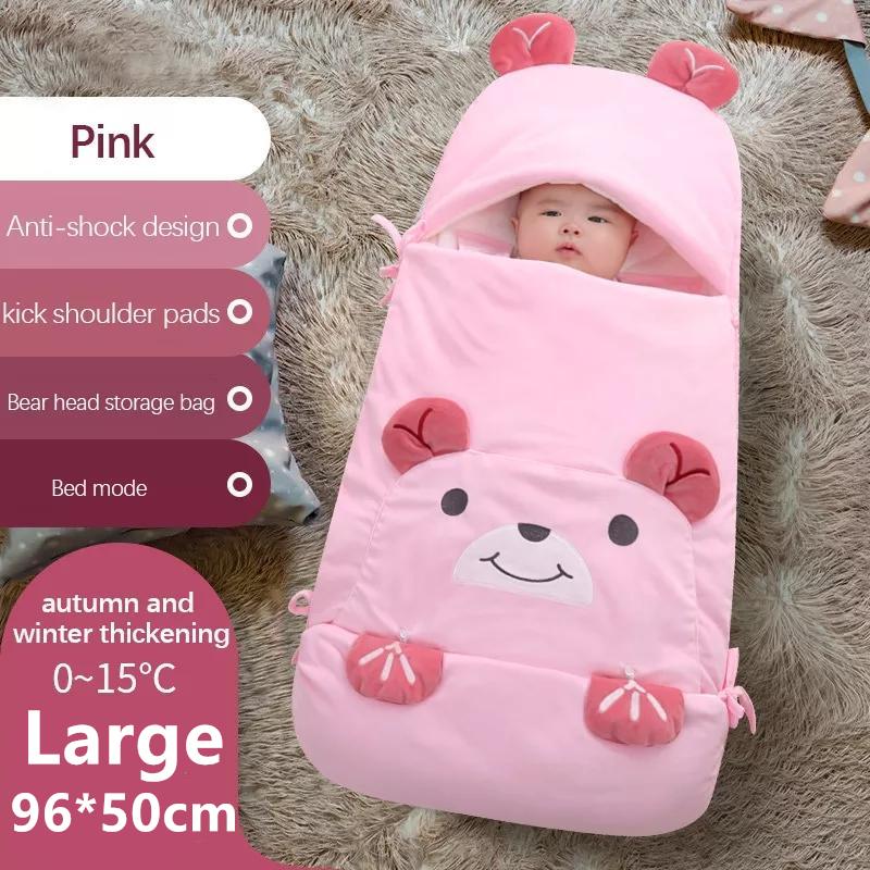 Многофункциональные детские спальные мешки-конверты для новорожденных, зимняя пеленка для новорожденных, спальные мешки для коляски 96*50 см, дорожная кроватка, детская кроватка