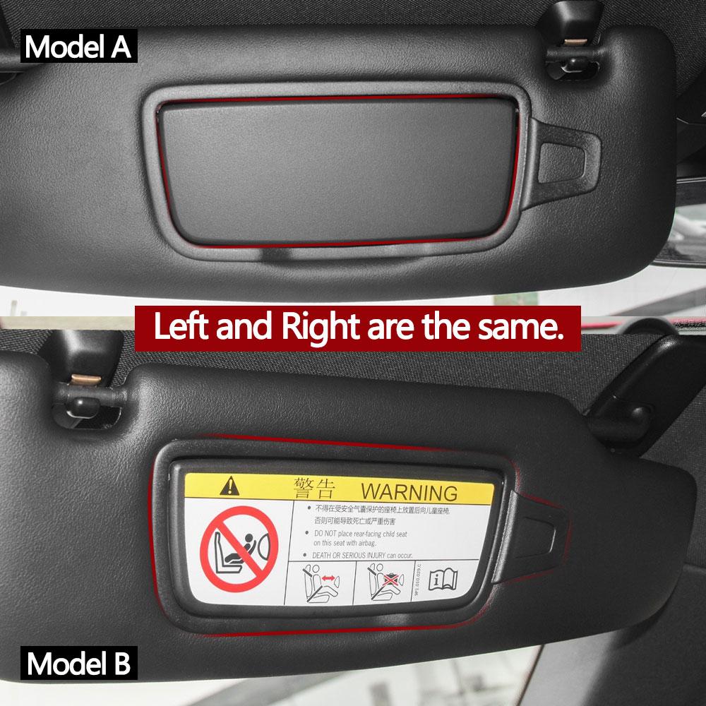 Left Right Sunshade Panel Vanity Makeup Mirror Cover For Porsche Boxster Cayman Carrera Traga GT3 981 982 911 991 992 982857551