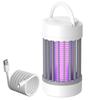 Portable USB-Charged Purple Light Mosquito Trap & Electric Shock Lamp for Camping and Bedroom