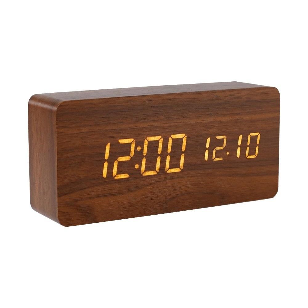 Reminder LED Digital Clock Large Display Table Clock Electronic Alarm Clock Temperature Display