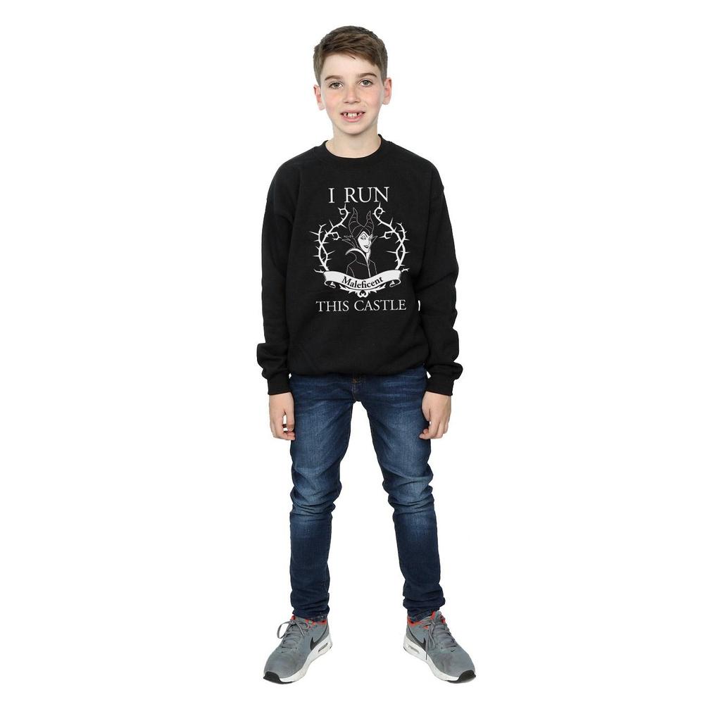 Disney Boys Maleficent I Run This Castle Sweatshirt