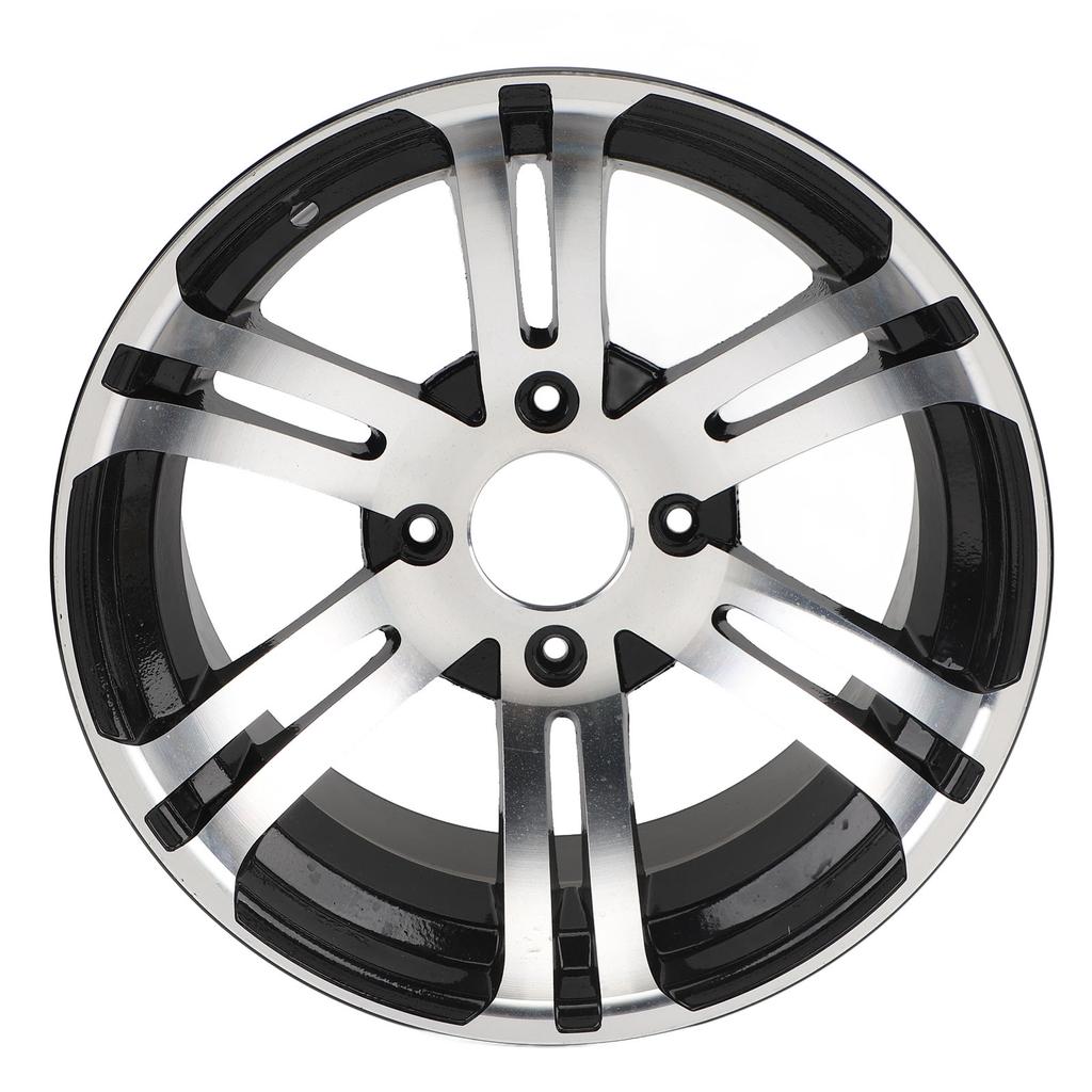 14in Wheel Aluminum Alloy High Strength Strong Construction Long Lifespan for Kart Cart