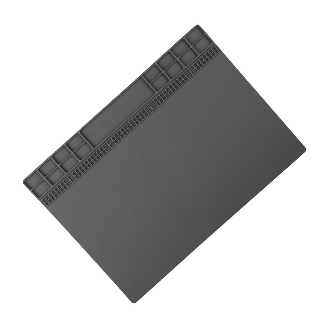 Heat Resistant Phone Computer Maintenance Platform Heat Insulation Pad Mat Gray