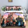 Горячая Мода 3D Игра W-Warcraft Печать Комплекты Постельного Белья Набор Постельных Принадлежностей Пододеяльник Комплект Покрывала Постельное Белье Роскошный Подарок