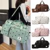 Strawberry Travel Carryall Large Capacity Wet And Dry Separation Duffel Bag Crossbody