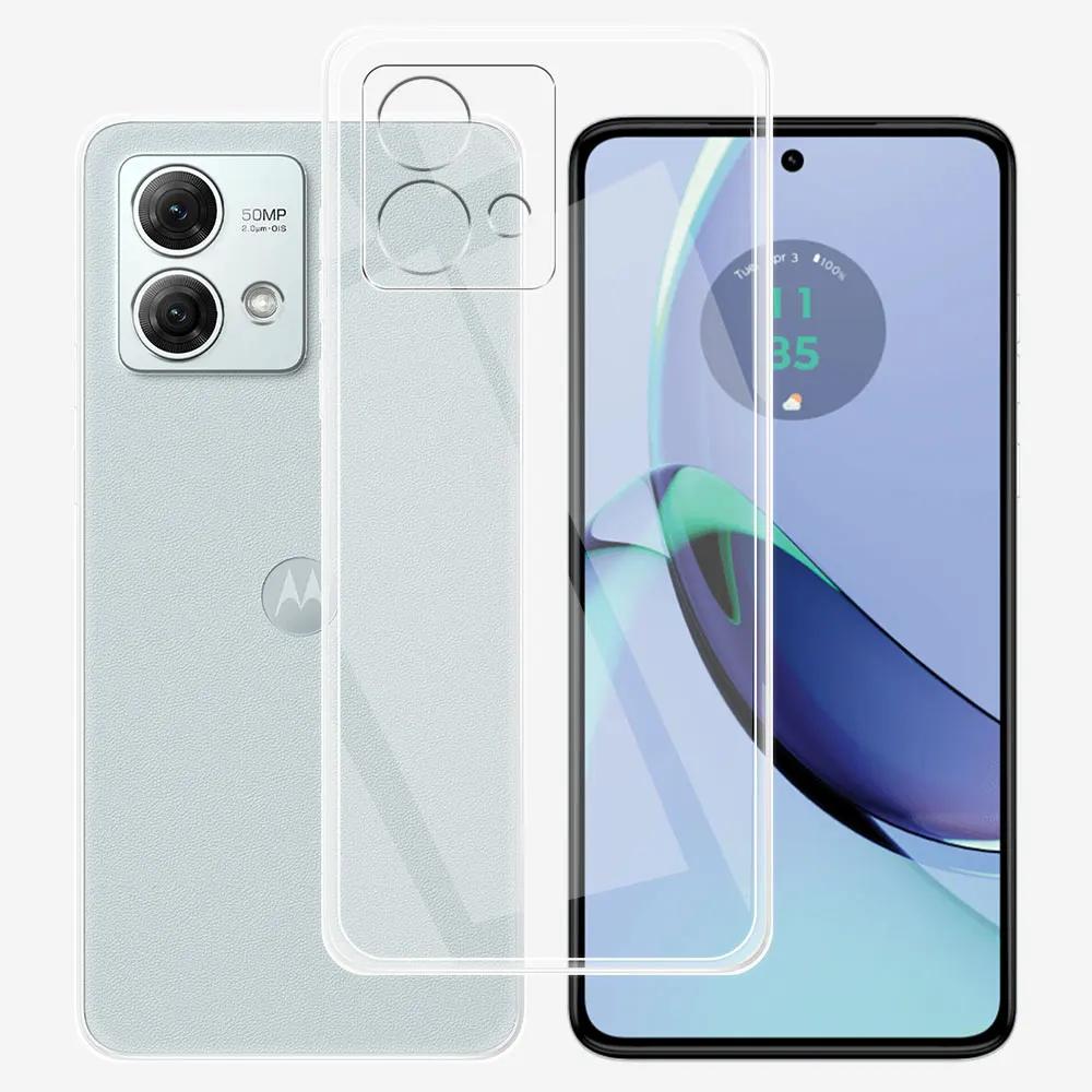 Для чехла Moto G54 5G Задняя крышка Прозрачный силиконовый Мягкий ТПУ чехол Для Moto G84 G73 G72 G71 Бампер Coque Для Moto G62 G60 G60S Fundas