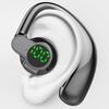 Беспроводная Bluetooth-гарнитура, Длительное время работы от аккумулятора, Накладные наушники, Шумоподавление, Цифровой дисплей, Спорт, Сон, Музыка, Серьги
