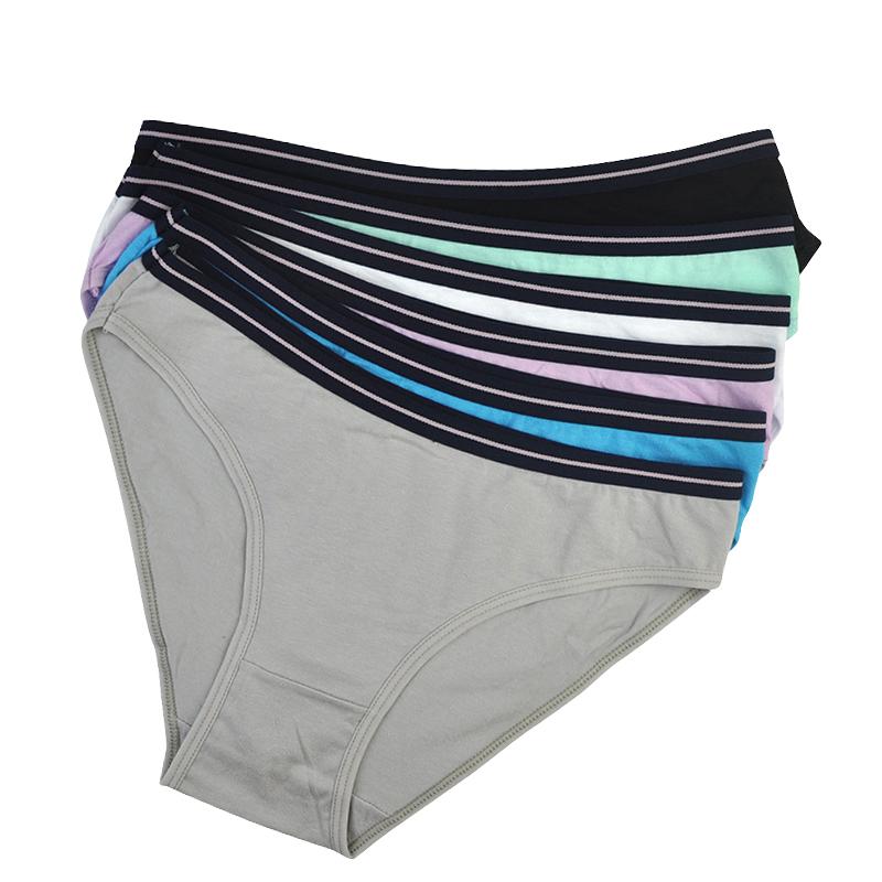 6 Pcs/lot Cotton Sexy Panties Underwear Women Soft Girls Briefs Ladies Knickers Lingerie for Women
