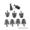MB153825 B09250715 Зажим-фиксатор решетки радиатора для Honda, Mitsubishi, Toyota и Chrysler.