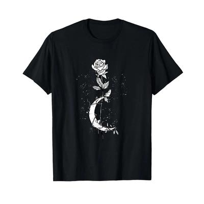 Vaporwave Aesthetic Clothes Occult Wicca Pastel Goth Gothic T Shirt Black S Vintage Graphic Slightly Comfortable