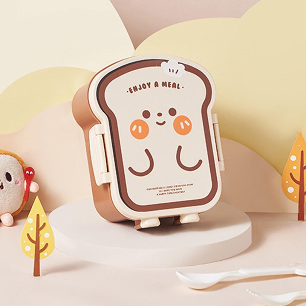 Уникальная коробка для хранения продуктов в форме хлеба, текстура пищевого пластика, подходит для студентов и профессионалов