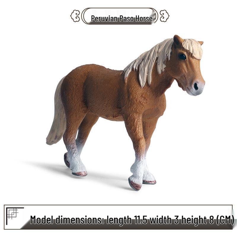 Трансграничное украшение для рабочего стола «Степной конь»: Черно-белая модель североамериканской дикой лошади