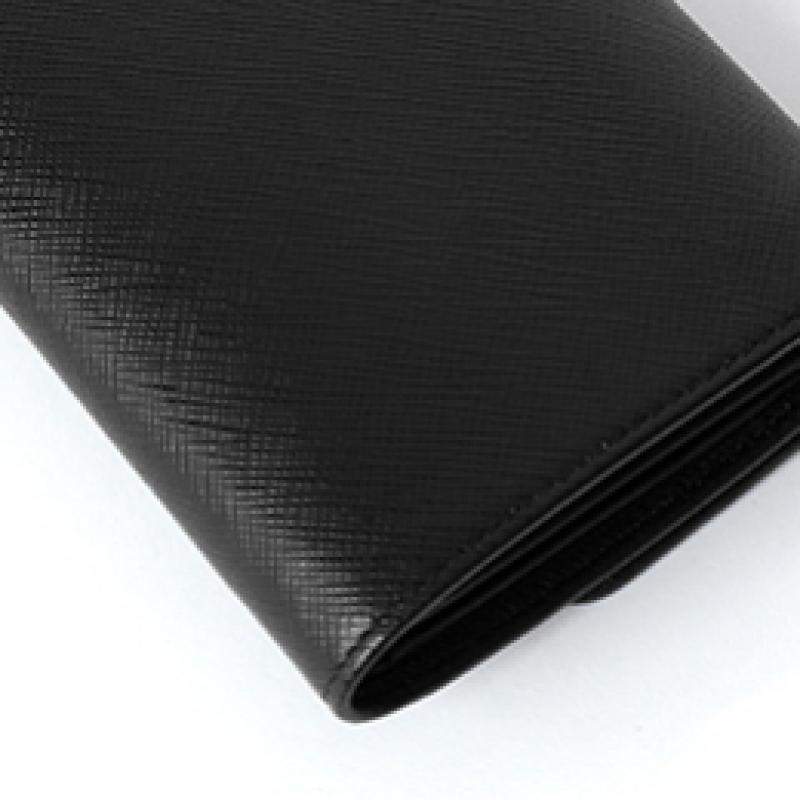 Prada Кошелек Saffiano с треугольным логотипом F0002 1mh025