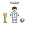 Football Building Blocks Set for Kids 12pcs, Creative Soccer Mini Figures Kit, Educational Puzzle Bags, Collectible Soccer Player Toys