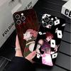 Hunter X-Hunters Hisoka Soft Phone Case for iPhone 16 16E 17 Air 15 Pro Max 14 Plus 13 Mini 11 12 7 Black Cover Back Shell