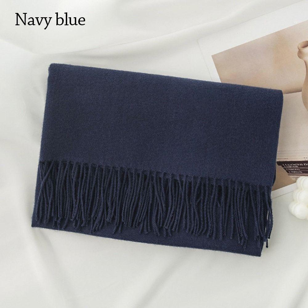 All-Match Long Scarf Tassel Headkerchief Fashion Hijab for Men Women