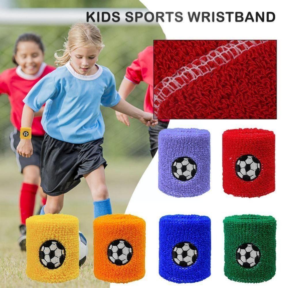 Football Fitness Sport Sweatband Wrist Protector Kid Wristbands Sports Sweatband Running Headband