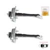 BDP1242-1 2 Pieces Front Left AND Right Door Catch Hinge Brake Stop Check Strap Limiter for Vauxhall Opel Zafira Tourer C P12 2011-2019 39045010