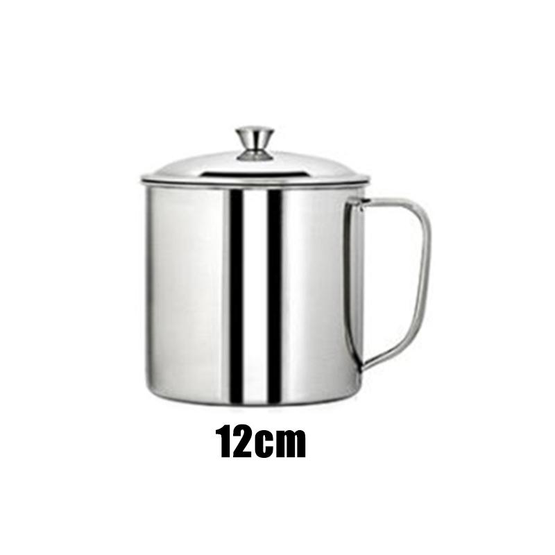 Stainless Steel Water Milk Coffee Tea Cup Camping Mug Home Travel Tumbler