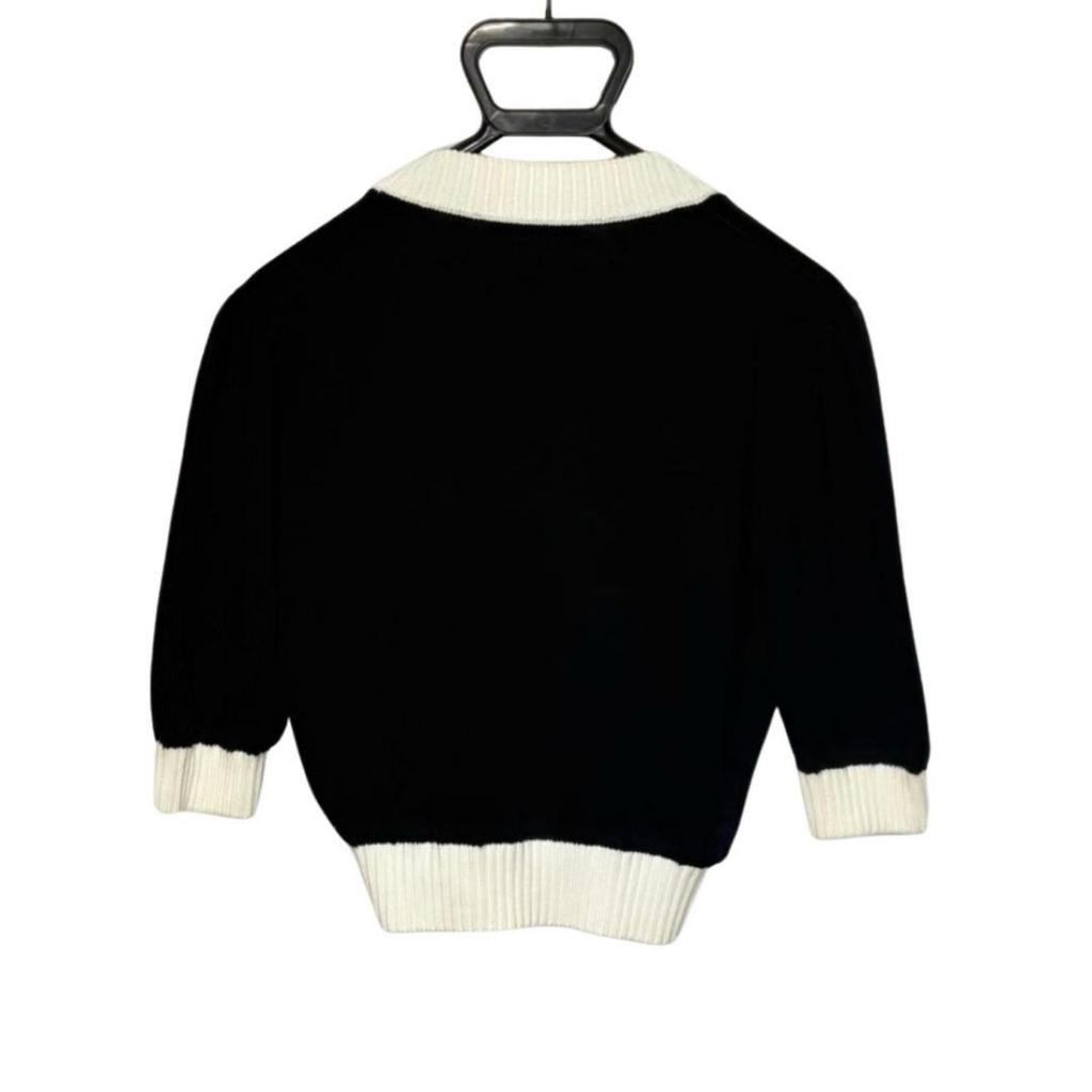 PRADA Knit Black Women's Size M (40) Model P25I04S211