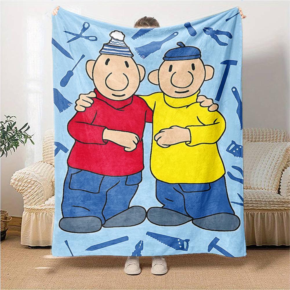 1Pc Bike Ride Adventure Blanket For Couch Bed Plush Cozy Fuzzy Blanket Super Soft Warm Blankets For Fall And Winter 091891