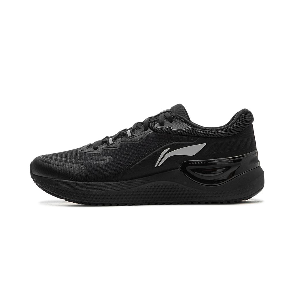 Li-Ning Easy Adapt V2 Protective Soft Rebound Running Shoes Men Running Shoes Black ARSU049-1