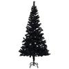 VidaXL Artificial Christmas Tree with Stand Black 150 Cm PVC